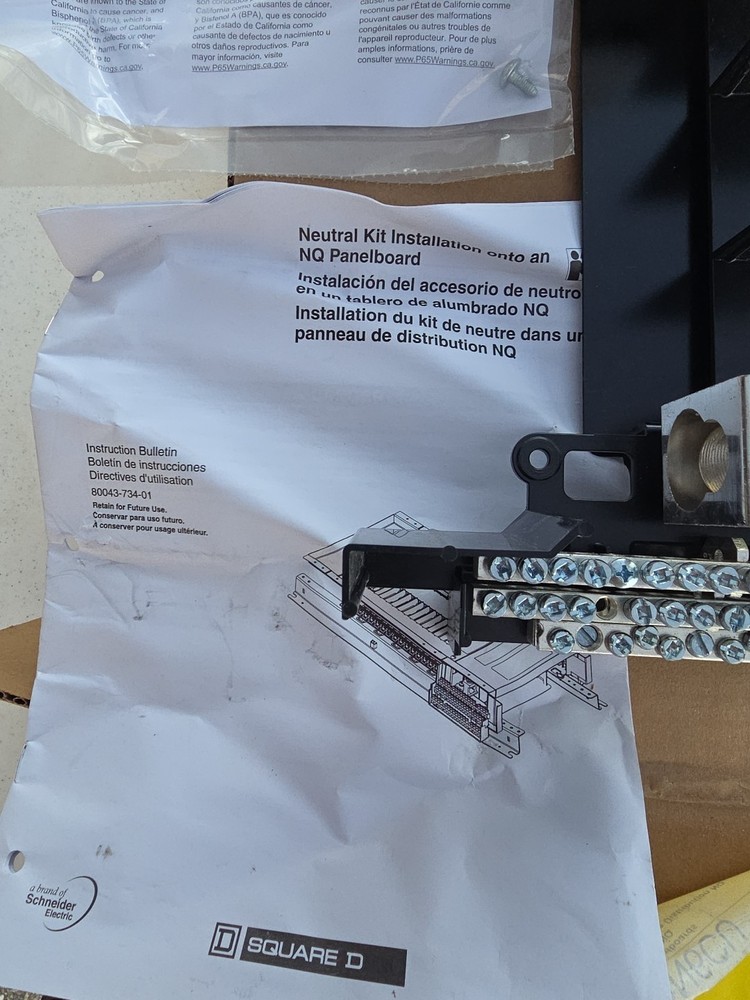 SQUARE D NQN6CU NQ PANELBOARD