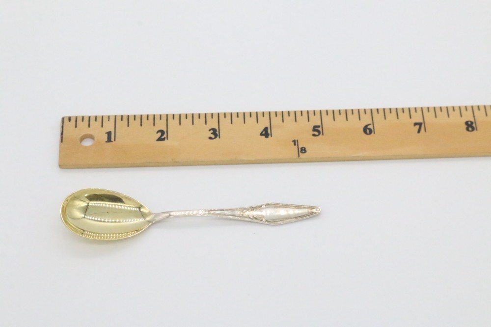 Herm. Jurgens 800 Silver Ice Cream Set