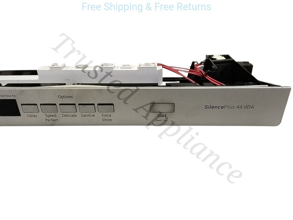 OEM Dishwasher COntrol Panel 9000634609 SILVER