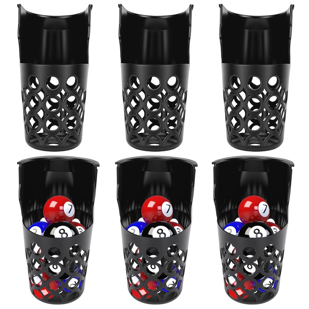 6 Pack Pool Table Pockets, Pool Table Web Pockets, Billiard Pool Table Access...