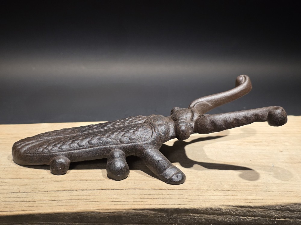 10" Vintage Style Cast Iron Beetle Boot Jack