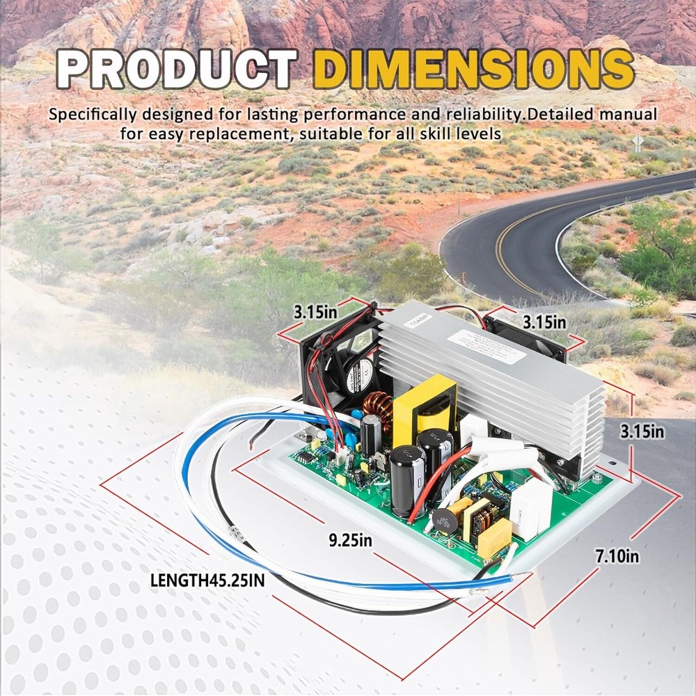 081-7155-000 Power Center Lower Section Replacement for Models 7155,WFCO WF-8945