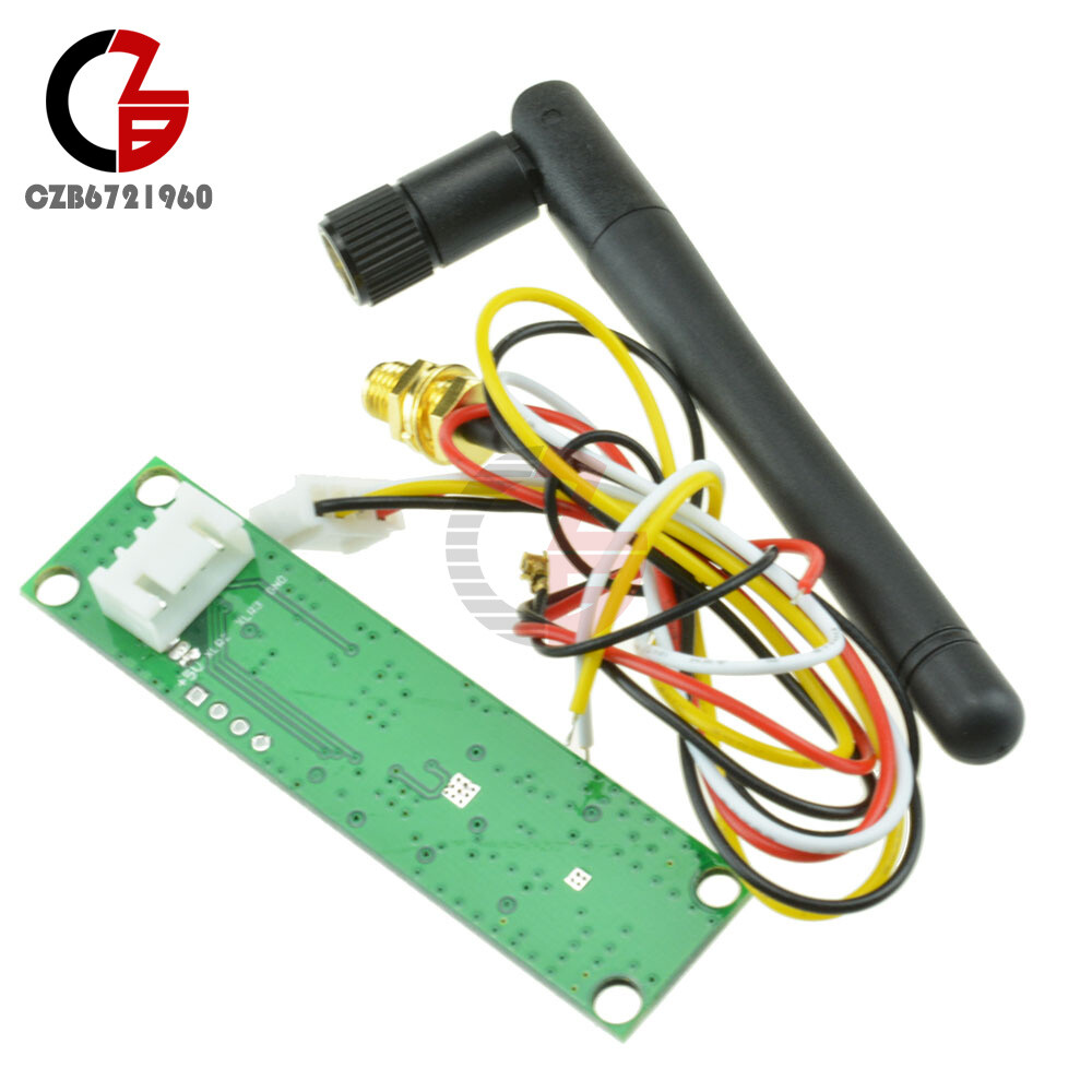 Wireless DMX512 PCB Modules Board LED Controller Transmitter Receiver w/Antenna