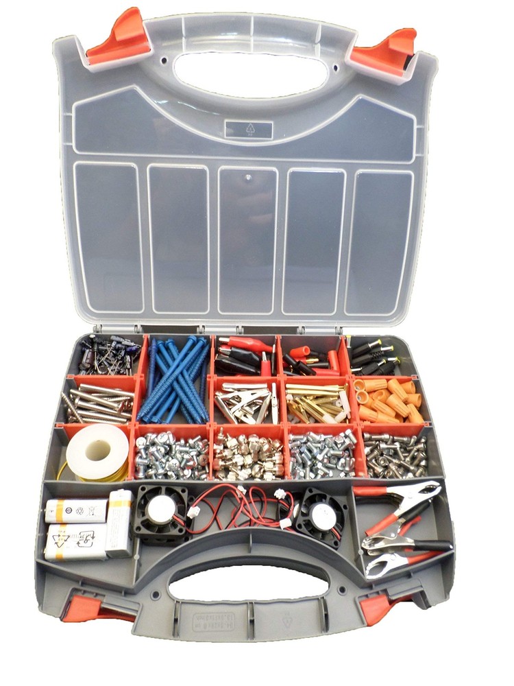 36 Compartment Double Sided Organizer Box: Tackle, Craft, Tool Storage Case