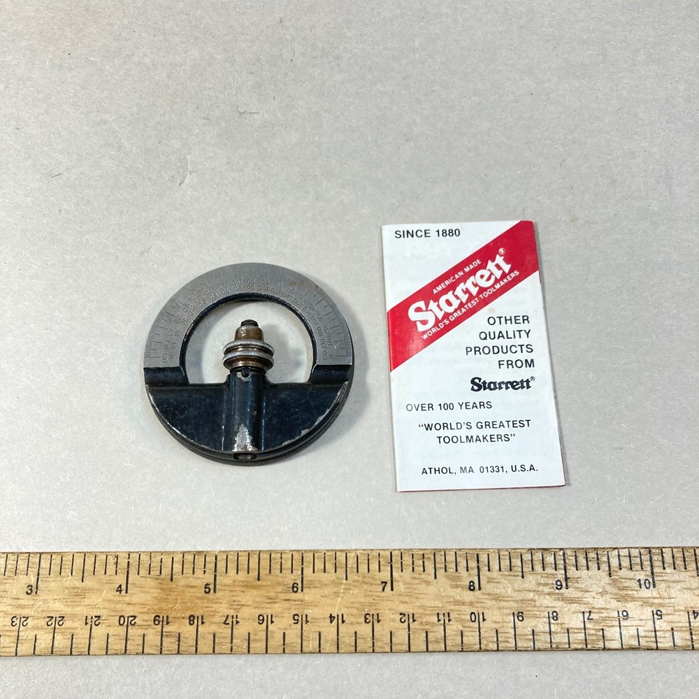 Starrett Protractor Inner Dial Ring 2 5/8" USA