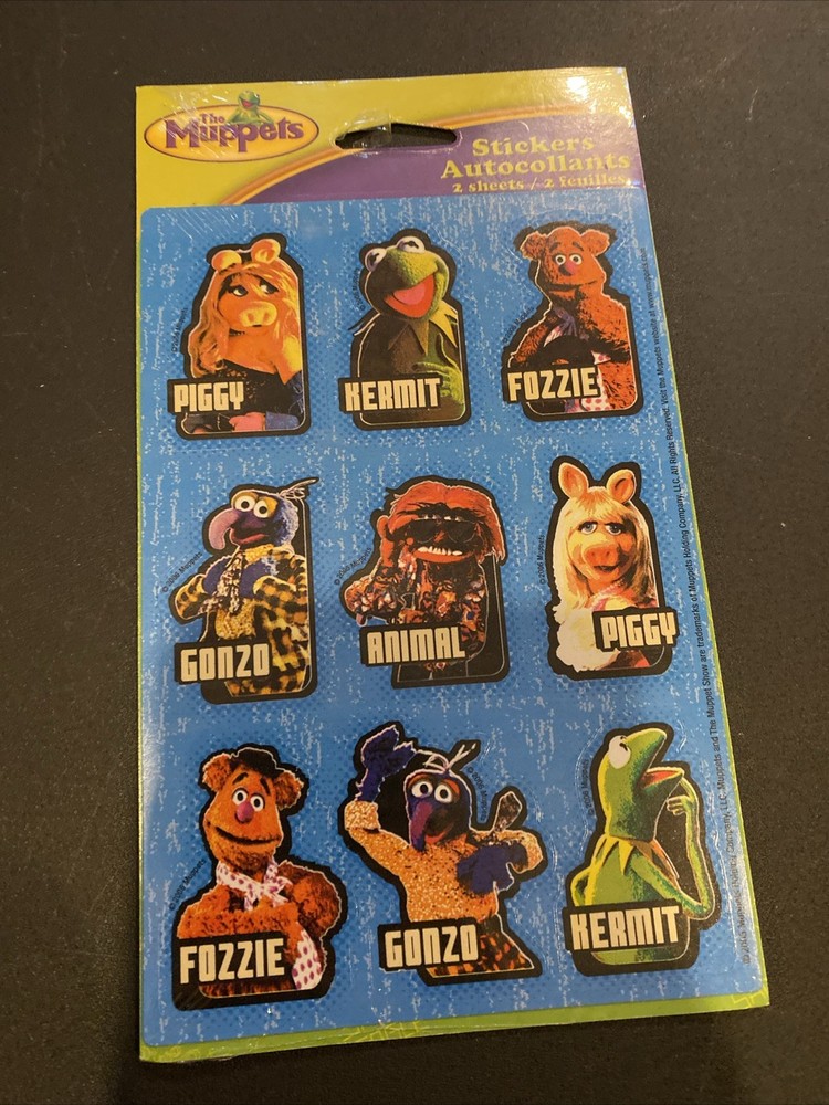 Muppet Stickers NIB