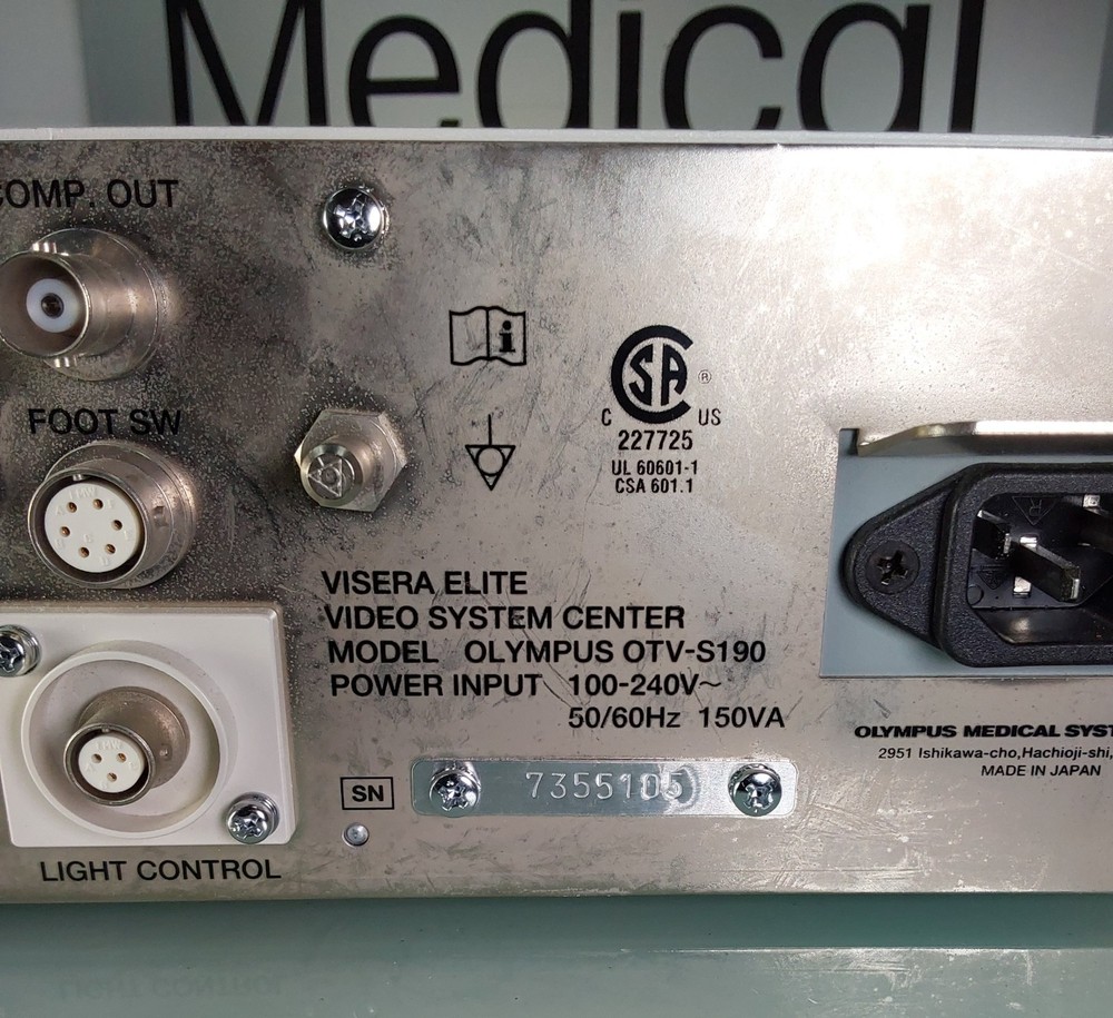 Olympus OTV-S190 Visera Elite Video Processor