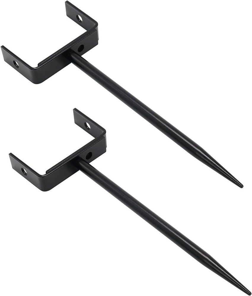 Rainwater Downspout Bracket - Heavy-Duty Galvanized Iron