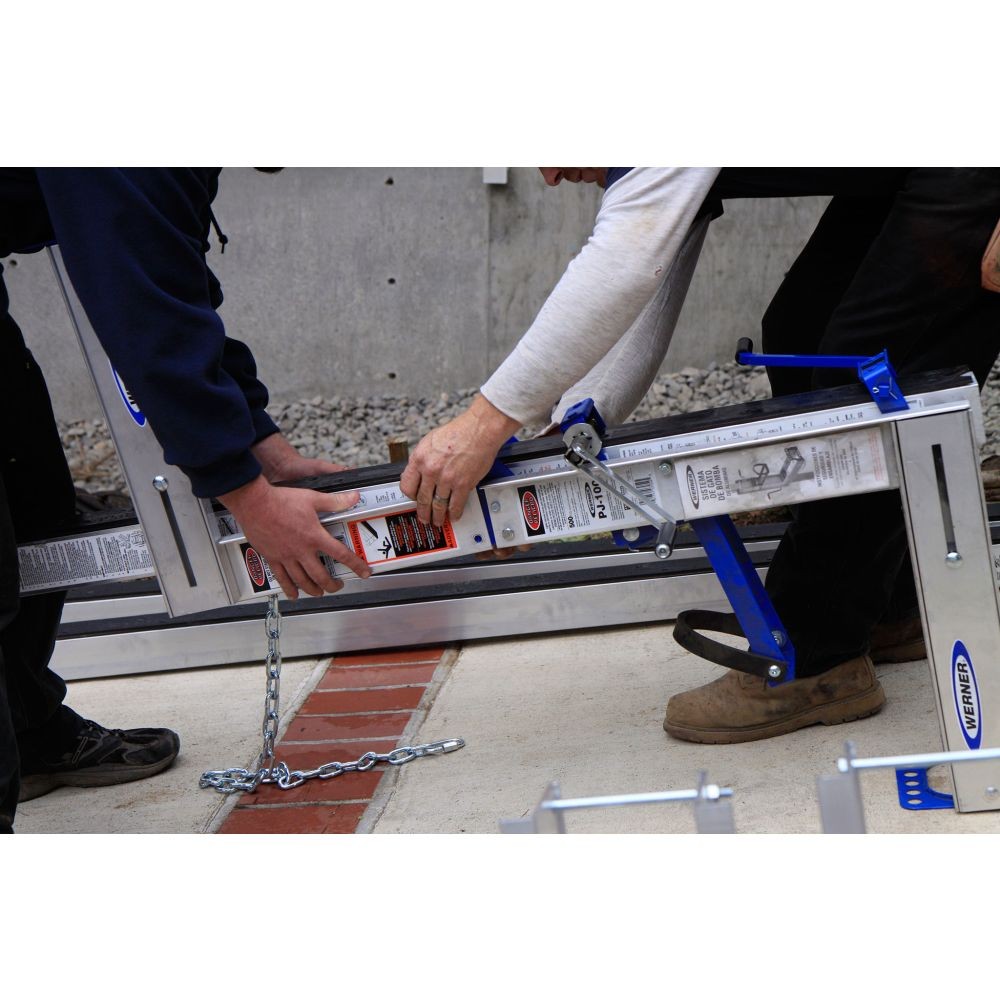 Werner PJ-100 Aluminum Pump Jack System, Large Boot Strap