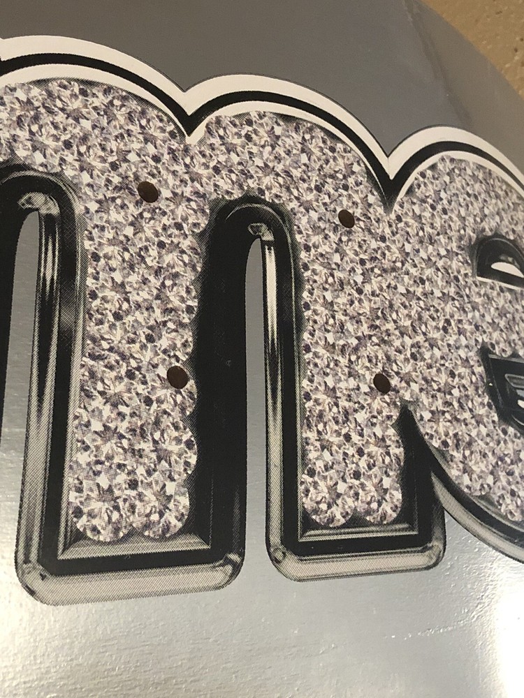 Supreme Bling Skateboard Skateboard Deck Silver SS13