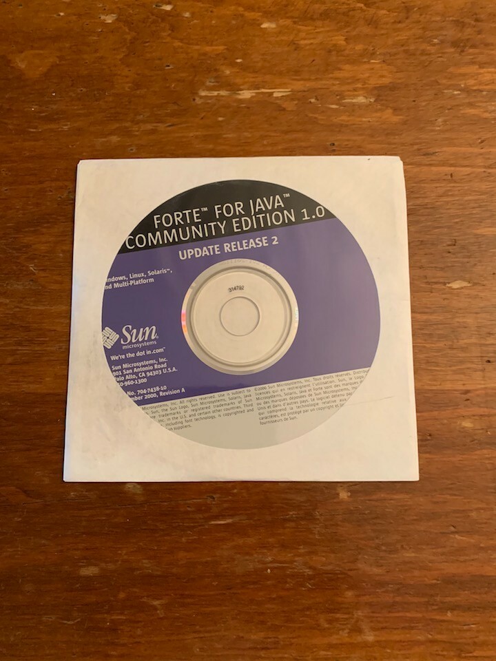 Sun Microsystems Forte for Java Community Edition 1.0