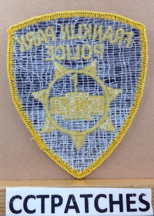 FRANKLIN PARK, ILLINOIS POLICE (SMALL) SHOULDER PATCH IL