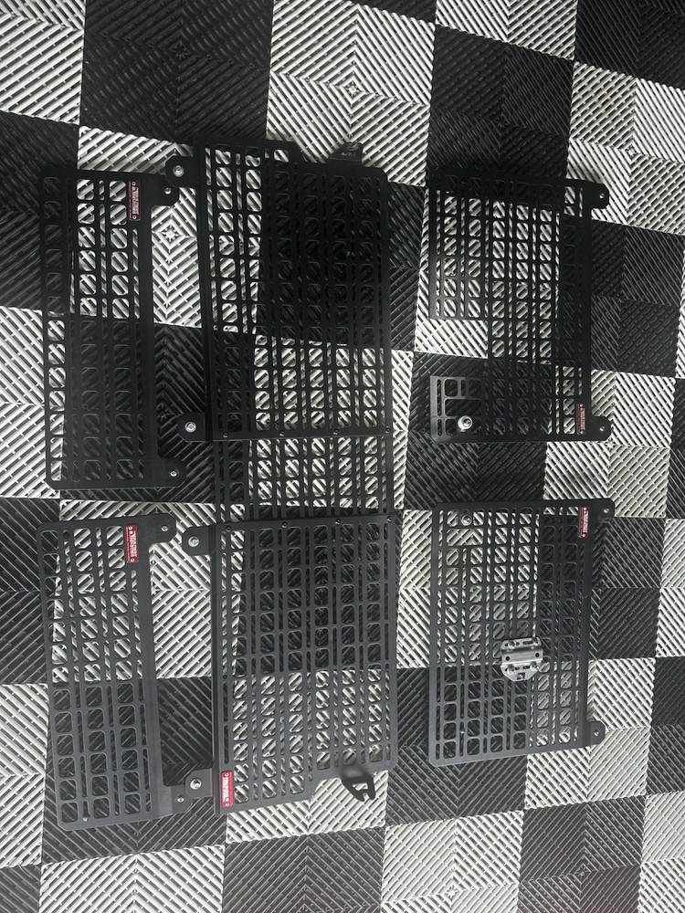 BuiltRight Industries Bedside Rack Molle Panel System for 20+ Jeep Gladiator