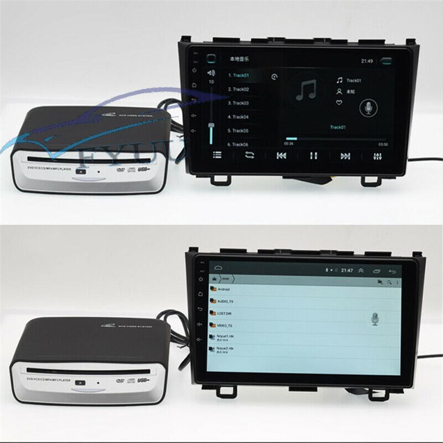 USB External CD VCD DVD MP4 Player For Car Android Version 4.0-8.1 Stereo Radio