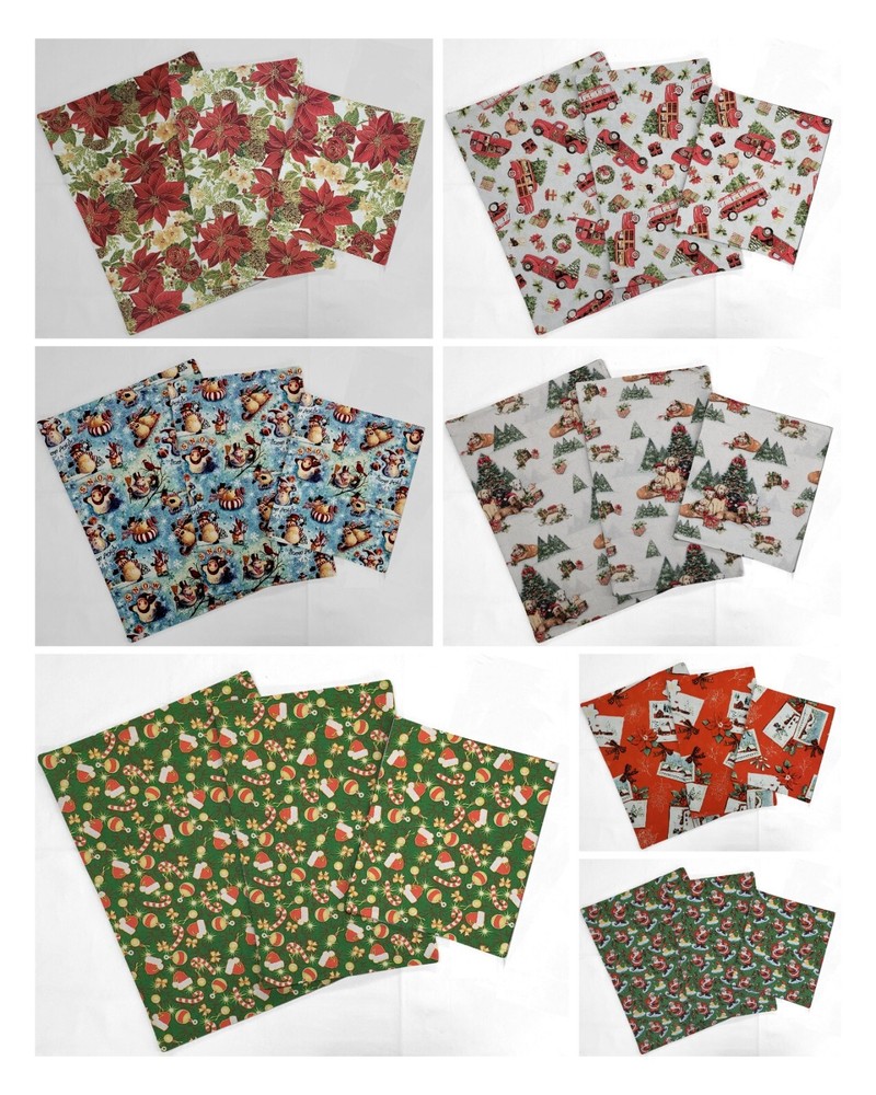 Christmas Countertop Protecting Slider Mats (7 Patterns Available)