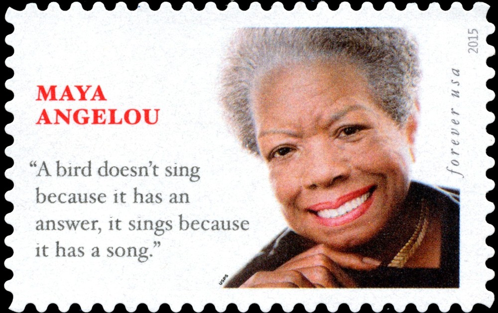 US Maya Angelou Forever Stamp Single Scott #4979