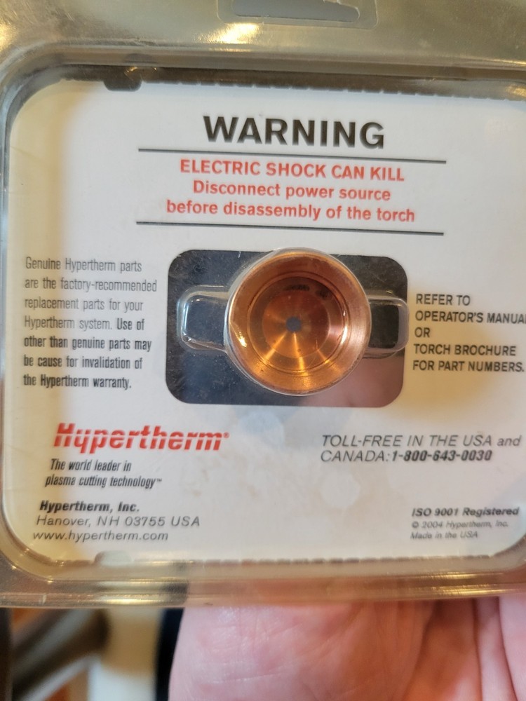 PLASMA 120884 SHIELD HYP-STYLE FOR PMX190C