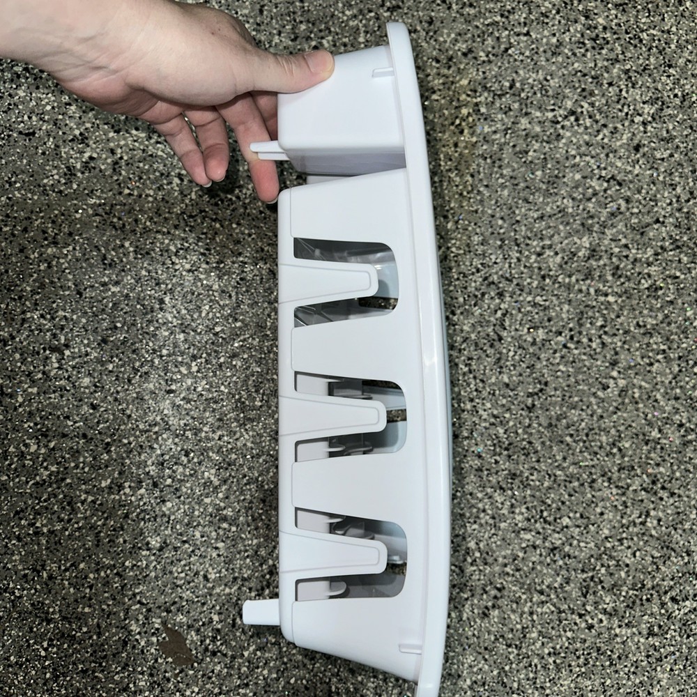 Sterilite 06218006 Sink Dish Rack Drainer, White