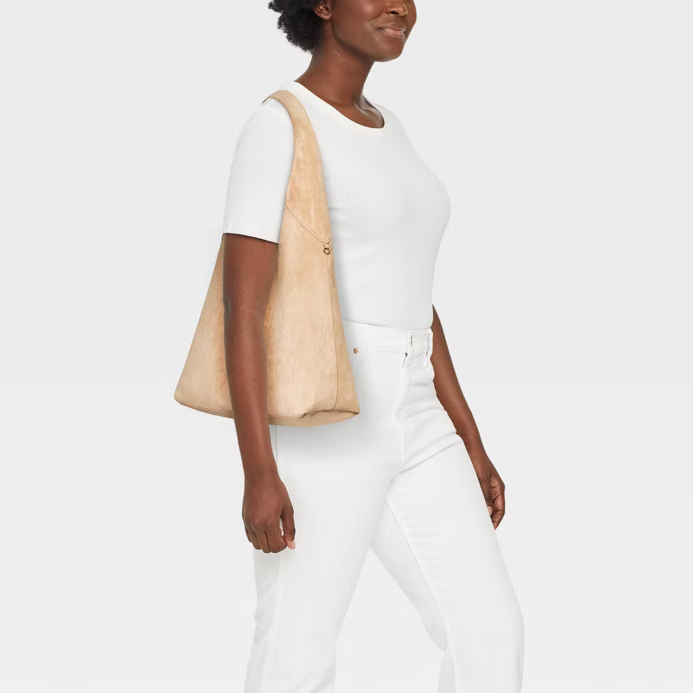 Oversized Slouchy Shoulder Bag - Universal Thread Tan