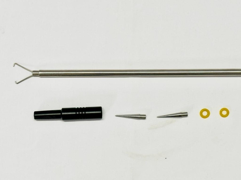 Laparoscopic Ring Applicator Double Puncture Forceps Instrument Kit Laparoscopy