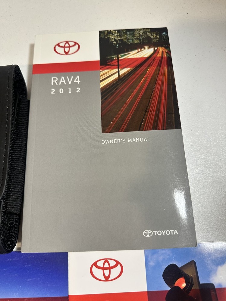 2012 Toyota RAV4 Owner's Manual Set