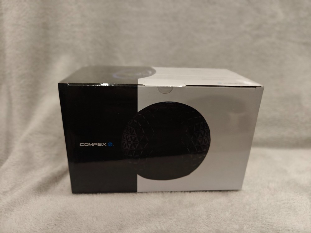 NIB Compex Molecule Vibrating Massage Ball CX202WL03 Compact Deep Tissue Relief