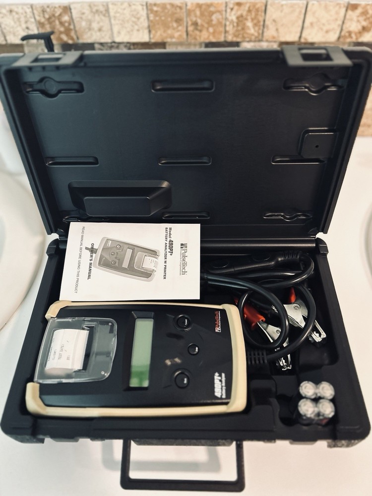 Pulsetech 490PT+ 12V Digital Battery Analyzer Tester & Printer