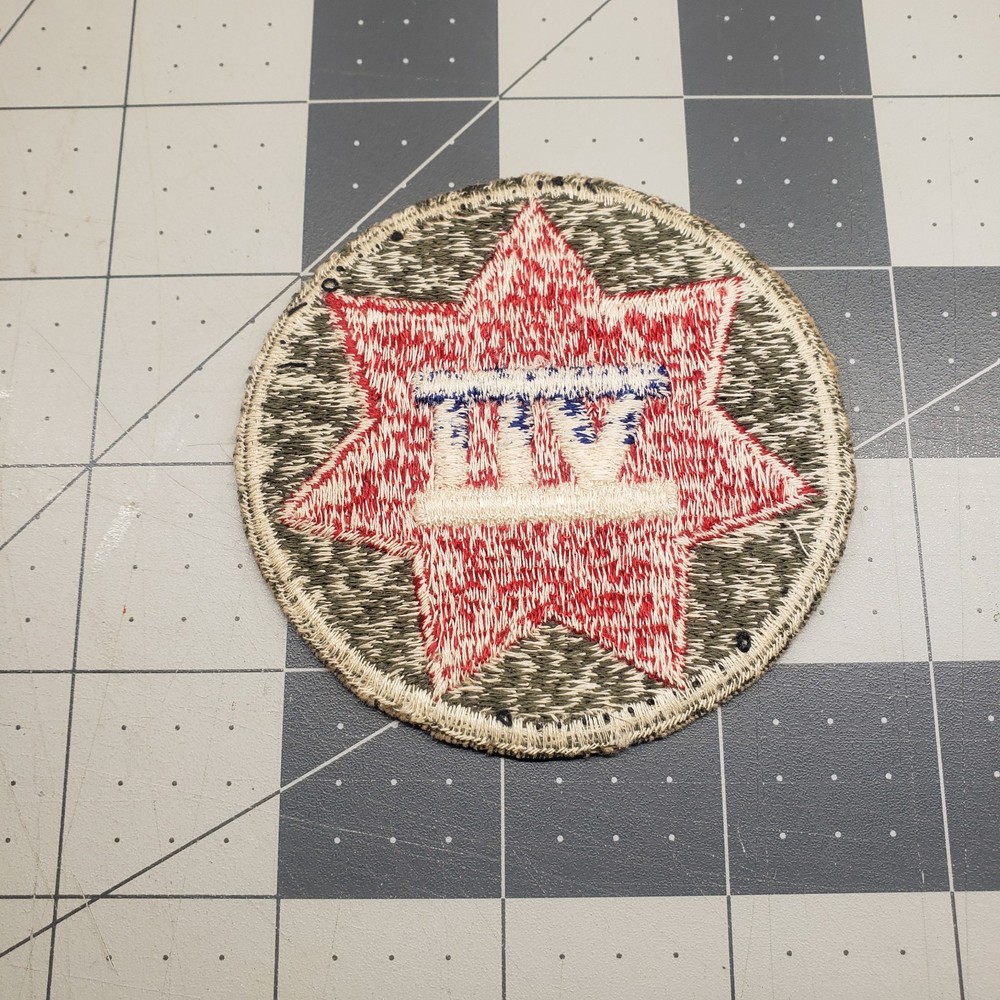 Cut Edge VII Corps Patch 7th Corps