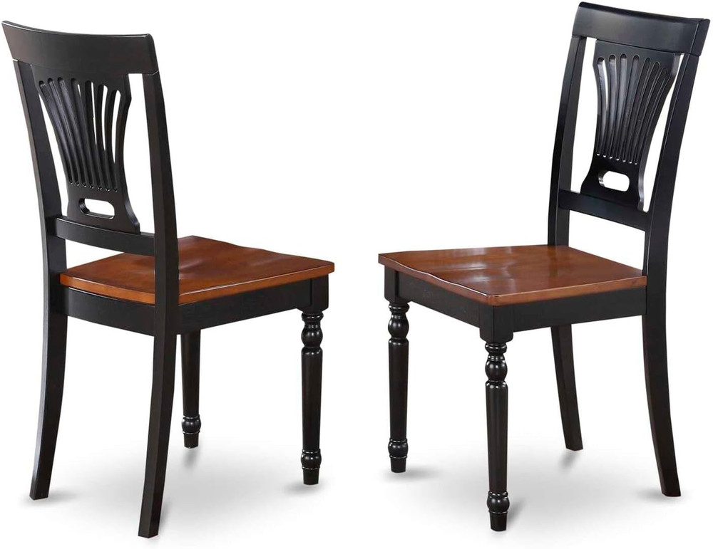 Compact 3-Piece Black & Cherry Dining Set for Small Spaces - Round Table & Chair