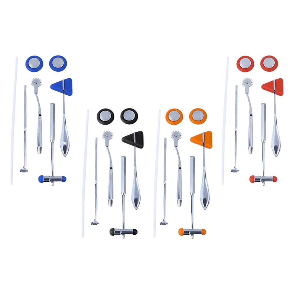 Percussion Hammer Set Sturdy Testing Neurologic Reflex Diagnosis Accessories
