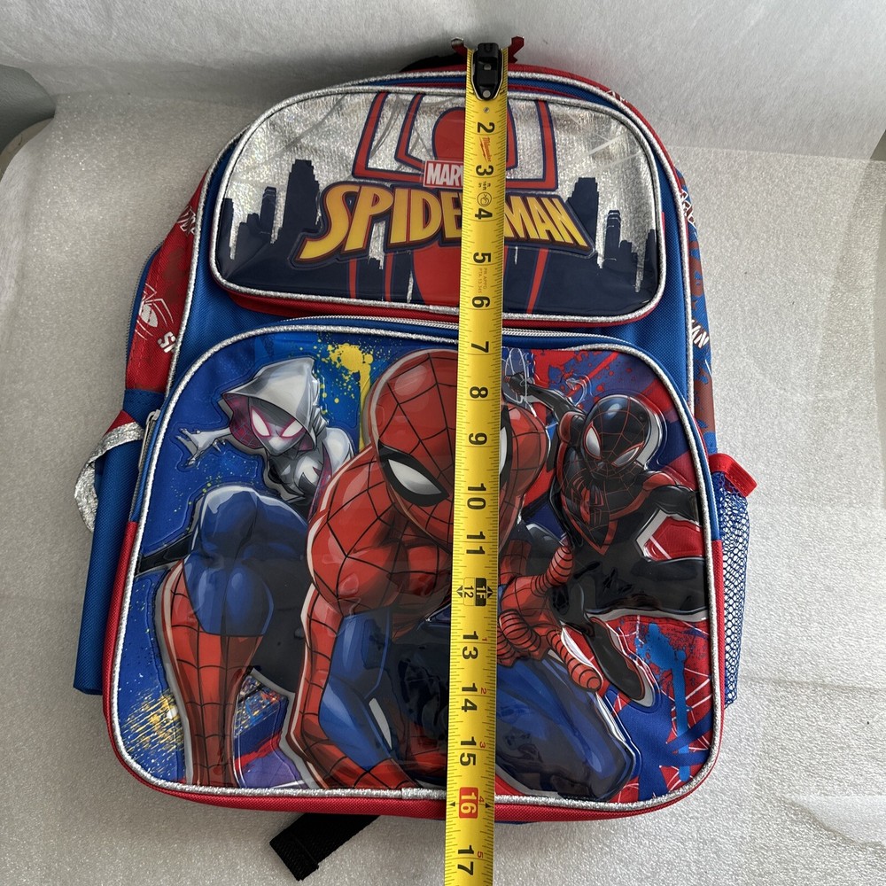 Ruz Marvel Spider-Man Large 3-D EVA Molded 16 Inch Backpack