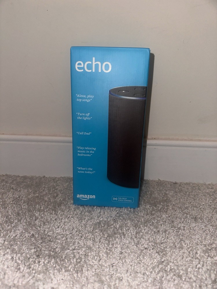 Amazon Echo (2nd Generation) Smart Assistant Speaker - Black