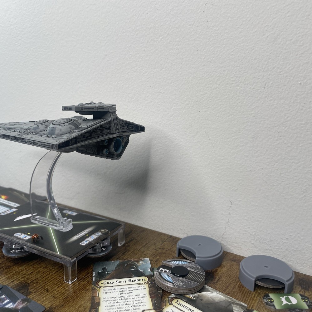 Star Wars Armada Interdictor expansion Used Complete FFG