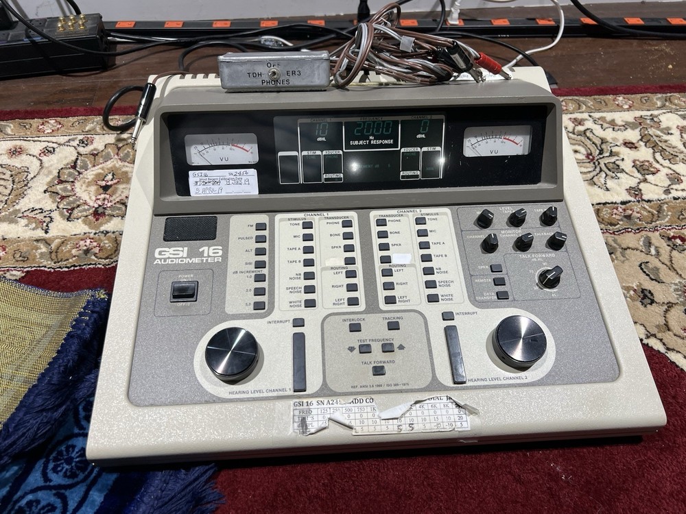 gsi 16 2 Channel Audiometer Model 1716