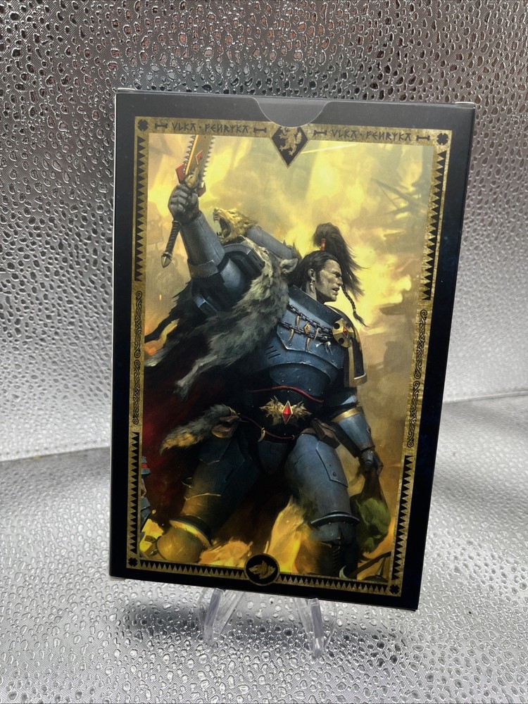 WARHAMMER40K Space Wolves Data Cards 10th Edition New Open Box