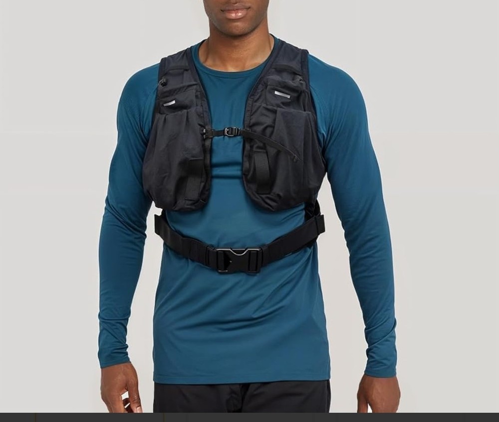Packable Running Vest Hydration Backpack Adjustable Unisex NWT