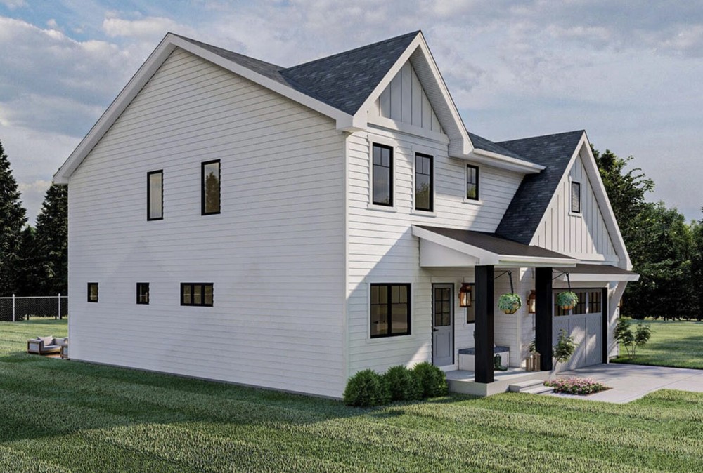 Modern Farmhouse Blueprint - Enginner Selaed for CT