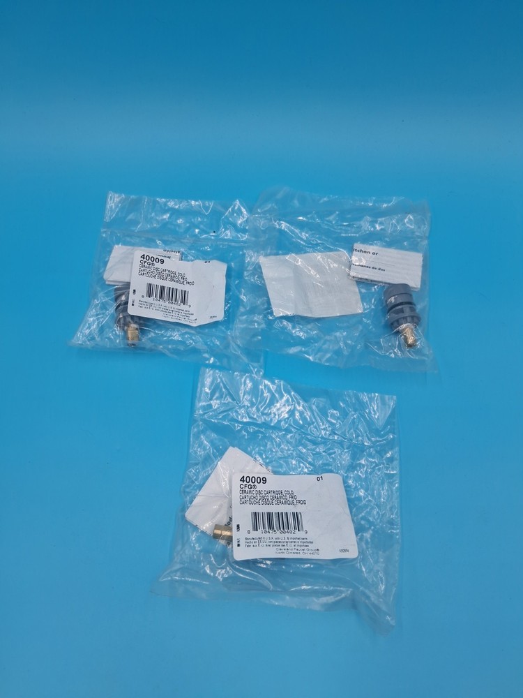 Moen CFG 40009 Ceramic Disc Cartridge COLD OEM genuine original (3 Pack)