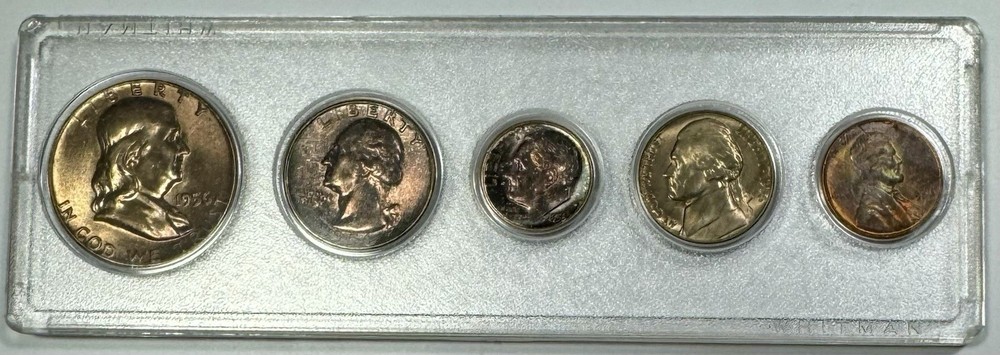1956 Silver Mint Set Toned