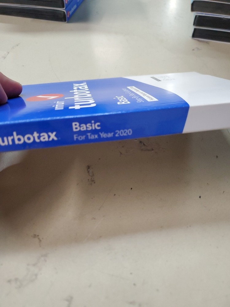 TurboTax Basic 2020 - Physical Disk/Download SEALED