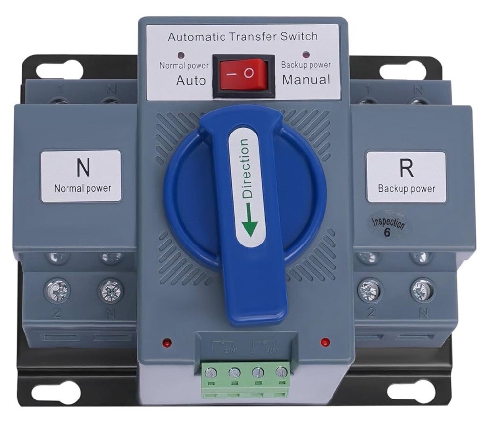 Transfer Switch Mini Change-Over Switch Automatic Transfer Switch Dual Power 63a