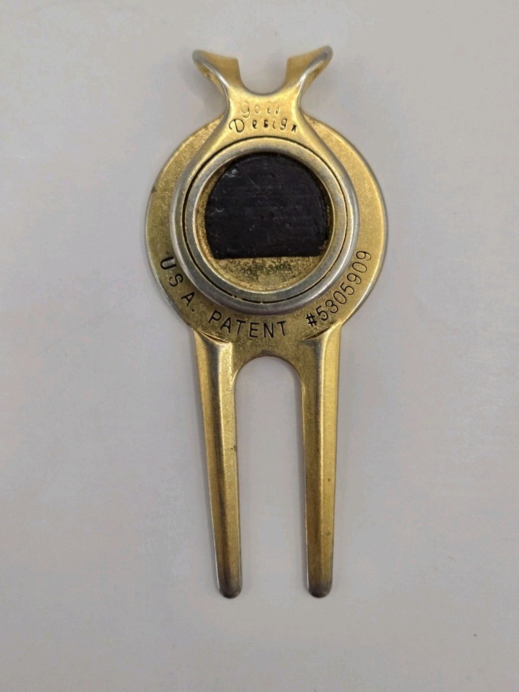 Vintage CAMELBACK Brass GOLF Divot Tool
