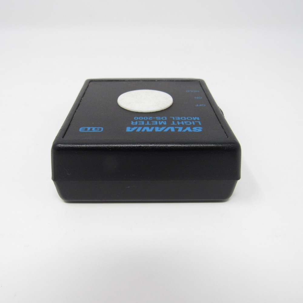 Vintage Sylvania Light Meter Model DS-2000 Tested Working