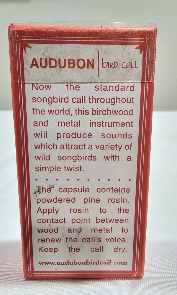 Audubon Bird Call - RED Birch Gift Pack