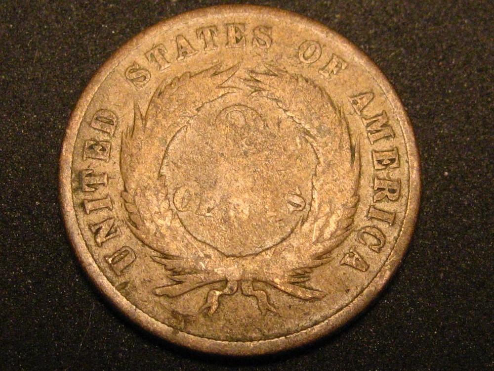1868 Two Cent Piece