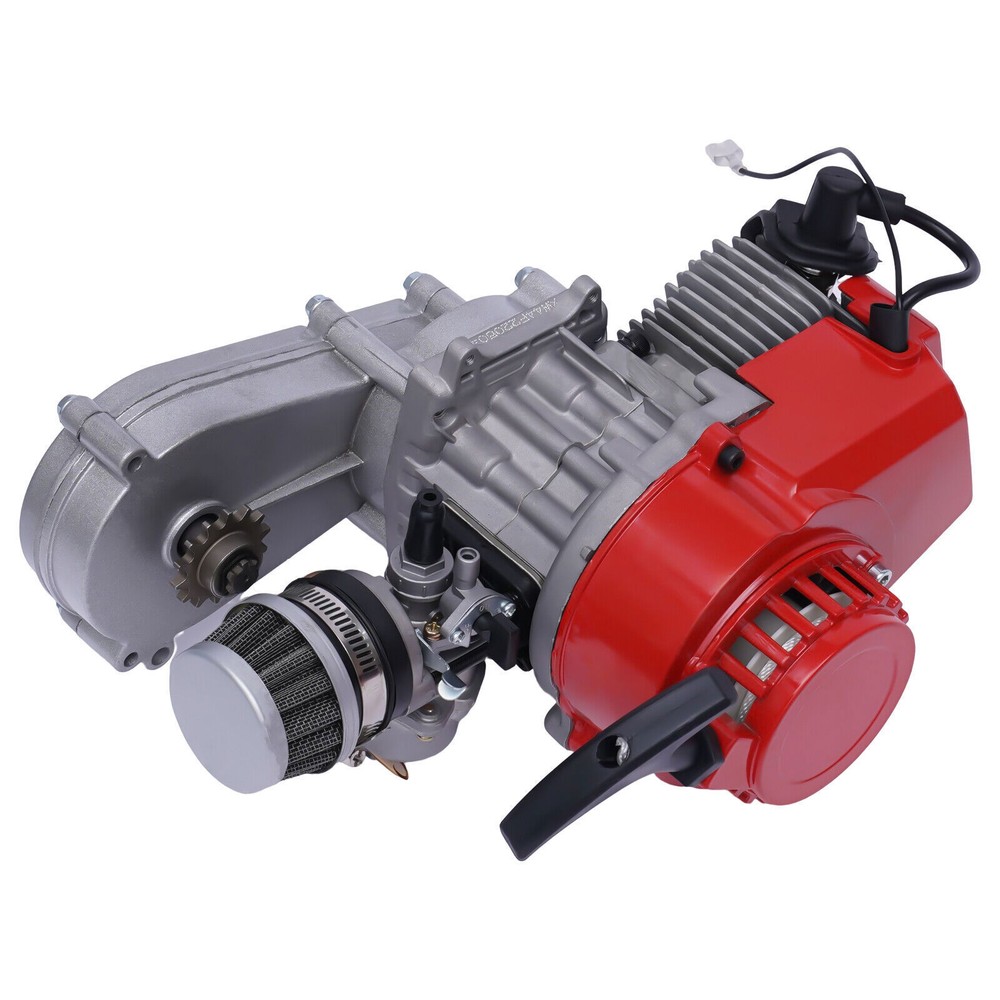 2-Stroke 49cc Racing Engine Motor Pull Start Engine For Pocket /Mini Dirt Bikes