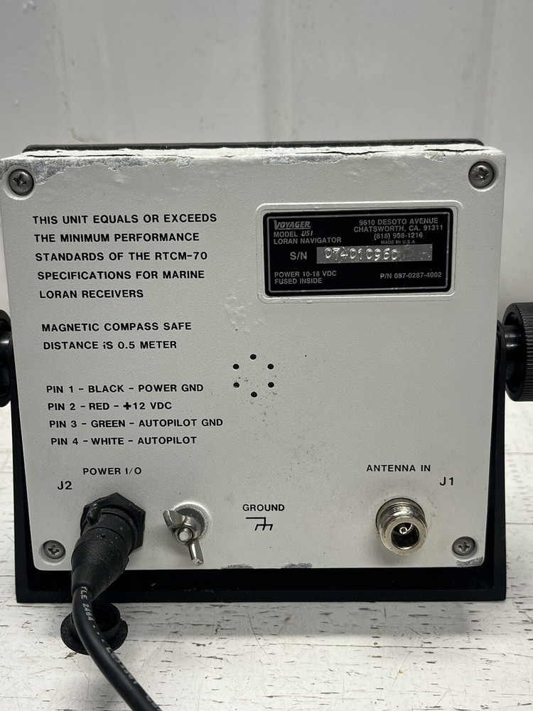 Voyager US1 LORAN C Navigator