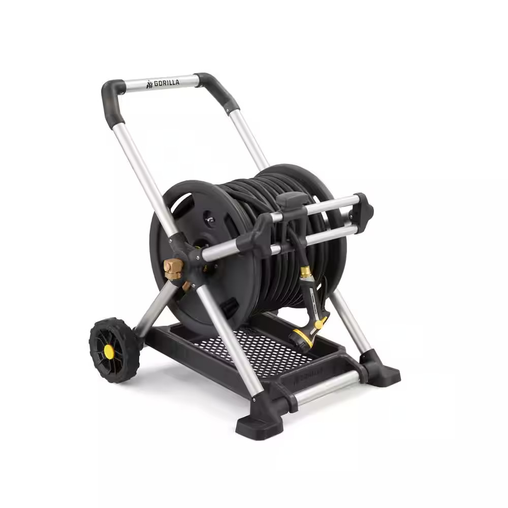 200 Ft. Aluminum Zero Rust Premium Mobile Hose Reel