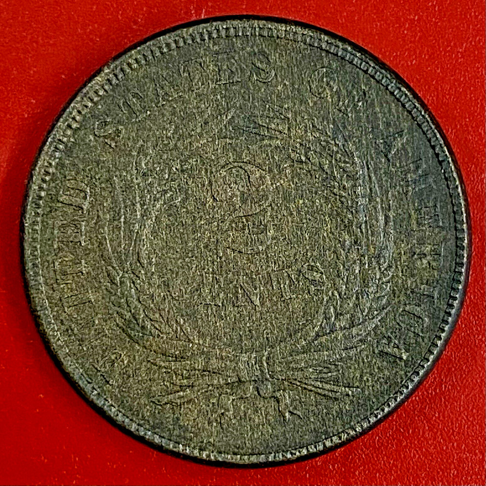 1866 TWO CENT PIECE