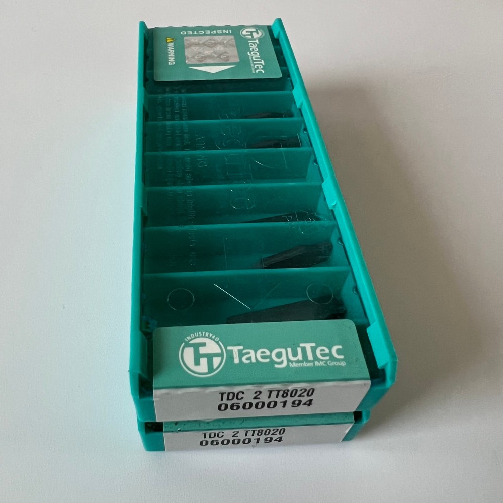 10Pcs/BOX   Taegutec TDC2 TT8020